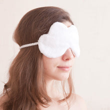 Load image into Gallery viewer, Cloud Sleep Mask White - JuliaWine