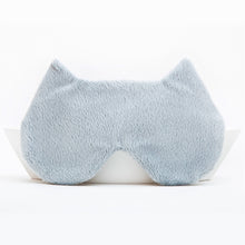 Load image into Gallery viewer, Gray Fluffy Cat Sleep Mask, Plush Eye Mask