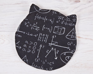 Black Cat Cosmetics Bag, Cat Lover Gift - wishMeow 