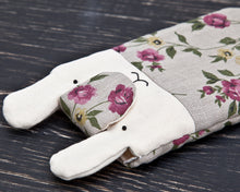 Load image into Gallery viewer, Bunny Case for iPhone 11 Pro Max, Custom Linen iPhone XS Max Sleeve - wishMeow