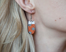 Load image into Gallery viewer, Mermaid Orange Cat Earrings - wishMeow