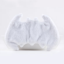 Load image into Gallery viewer, White Plush Bat Sleep Mask - wishMeow