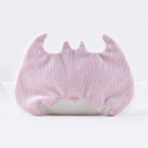 Pink Plush Bat Sleep Mask - wishMeow