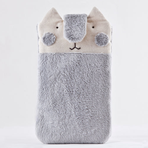 Gray Cat Case for iPhone 11 Pro Max, Custom iPhone XS Max, Fluffy iPhone 8 Sleeve - wishMeow