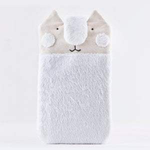 Fluffy Cat Case for iPhone 11 Pro Max, Custom iPhone 8 Cover, White iPhone XS Max Sleeve - wishMeow