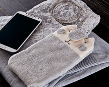 Load image into Gallery viewer, Gray Cat Case for iPhone 11 Pro Max, Custom iPhone XS Max, Fluffy iPhone 8 Sleeve - wishMeow