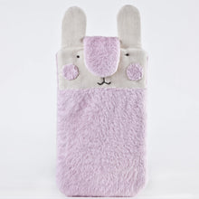 Load image into Gallery viewer, Pink Fluffy Bunny Sleeve for iPhone 11