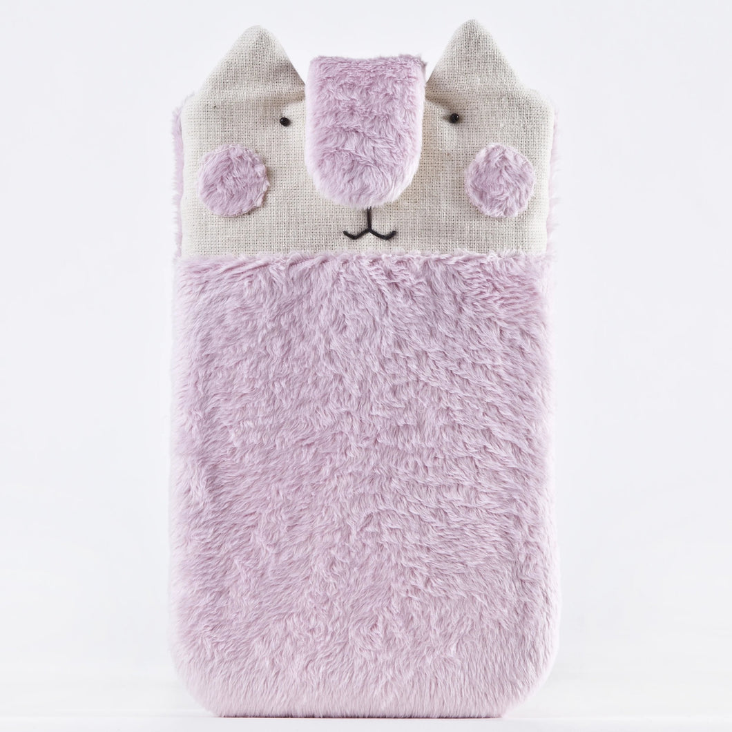 Fluffy Pink Cat Case for iPhone 11 Pro Max