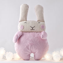 Load image into Gallery viewer, Fluffy Bunny Toy, Pink Nursery Decor - wishMeow