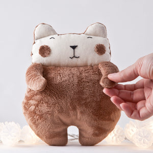 Set Fluffy Toy - Cat, Bear, Bunny, Nursery Decor - wishMeow