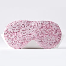 Load image into Gallery viewer, Pink Lace Sleep Mask - JuliaWine