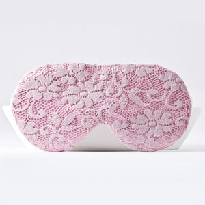 Pink Lace Sleep Mask - JuliaWine