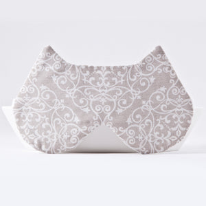 Beige Lace Cat Sleep Mask, Travel gifts for Women, Cat Lover Gift