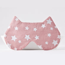 Load image into Gallery viewer, Pink Stars Cat Sleep Mask