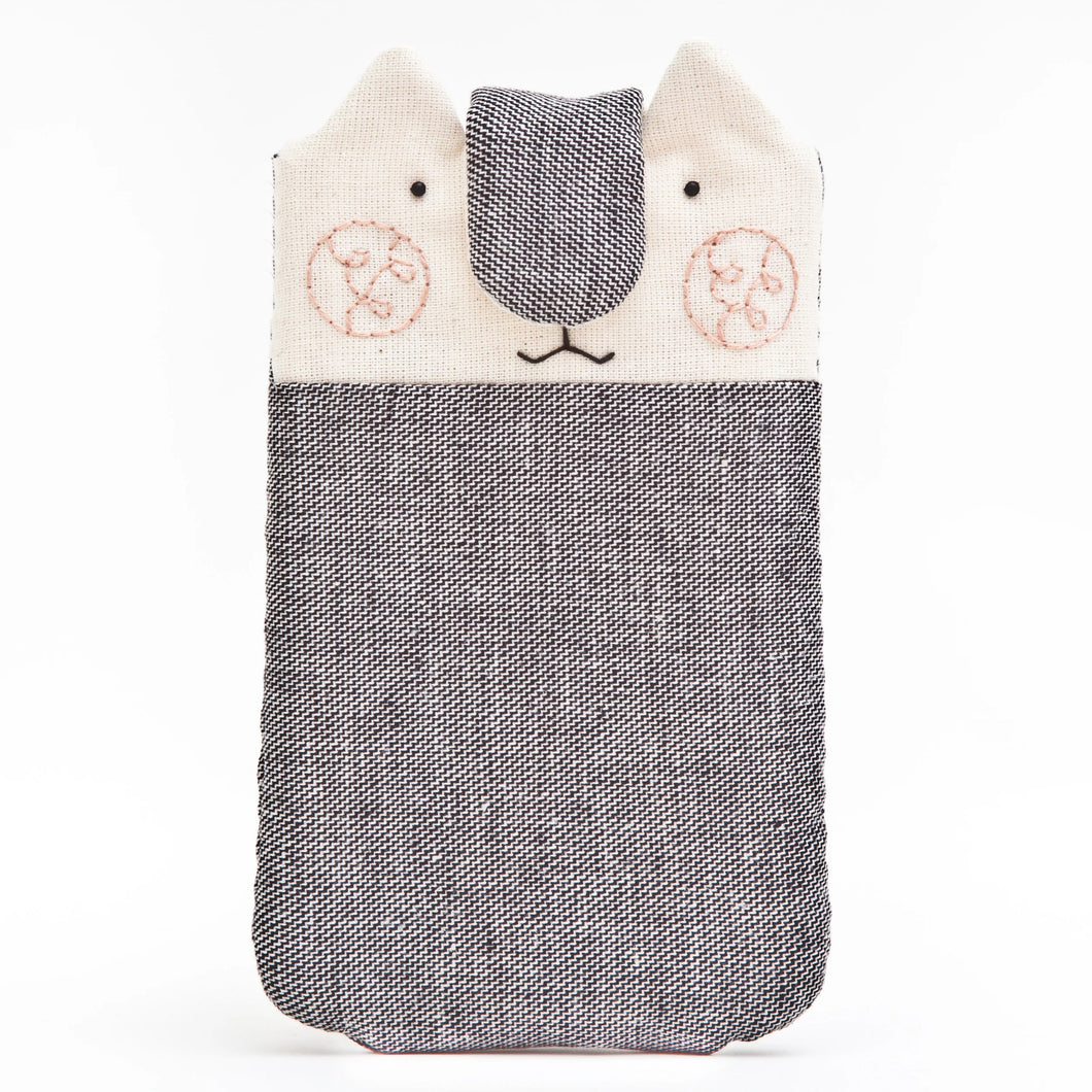 Gray Cat Case for iPhone 11 Pro