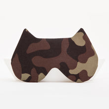Load image into Gallery viewer, Army Camouflage Cat Sleep Mask